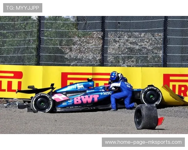 F1 维修区惊魂！起火画面吓坏车手